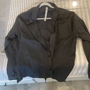 Lululemon button down.